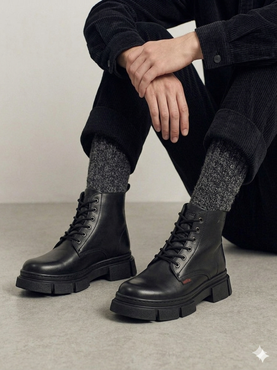 8mm Combat Boots.