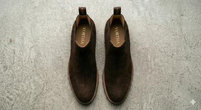 Vortha Heritage Suede Chelsea Boot