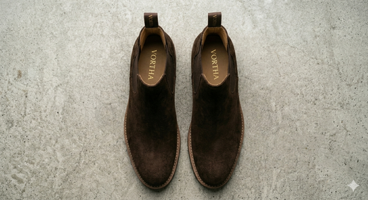 Vortha Heritage Suede Chelsea Boot