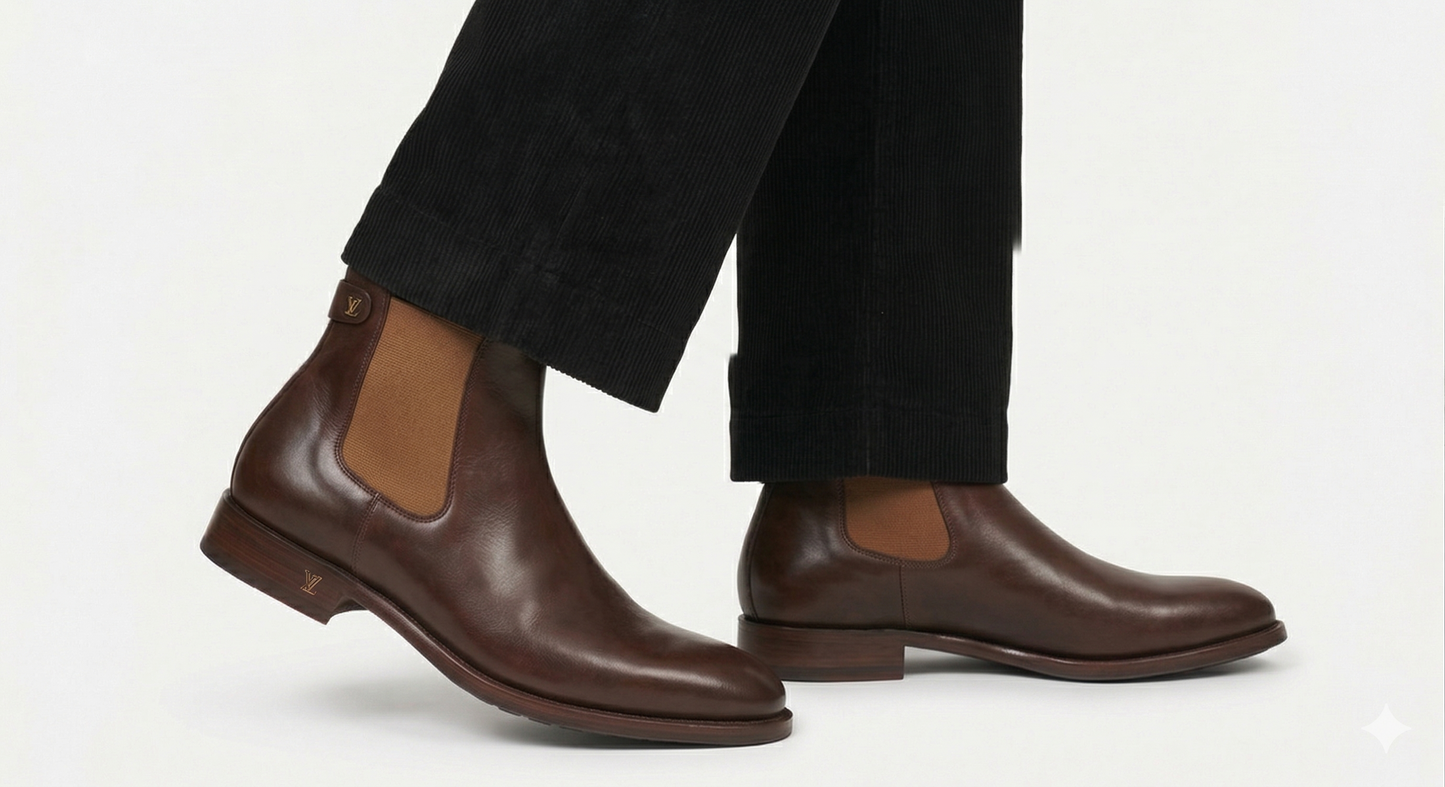 The Sovereign leather chelsea boots
