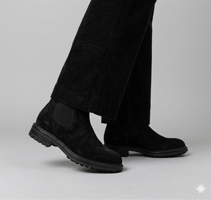 Vortha Heritage Suede Chelsea Boot