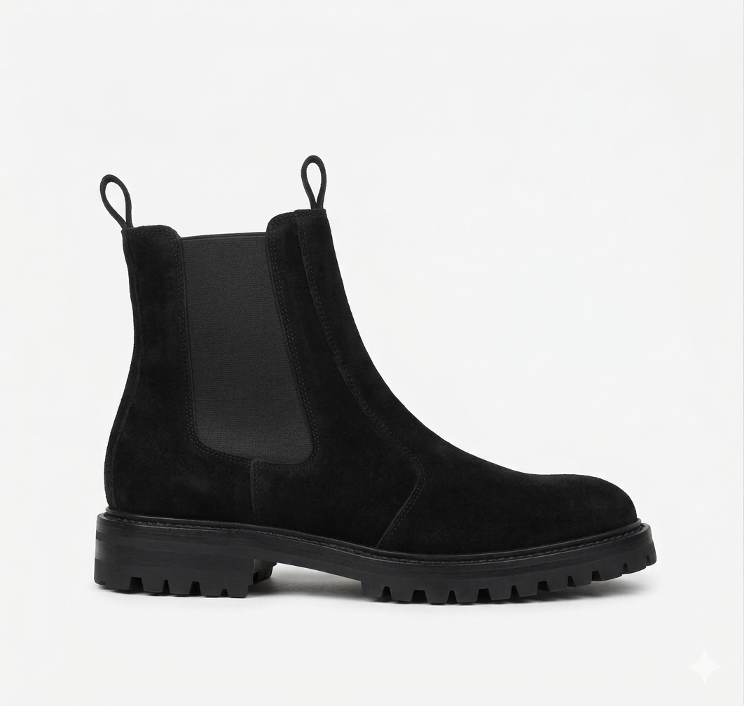 Vortha Heritage Suede Chelsea Boot